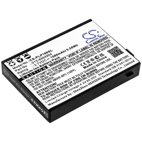 Bsc Preferred Plextalk Pocket Daisy Player PTP1 PTP1 Media Player Replacement Battery CS-PLP100SL - main